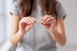 Effecten stoppen met roken